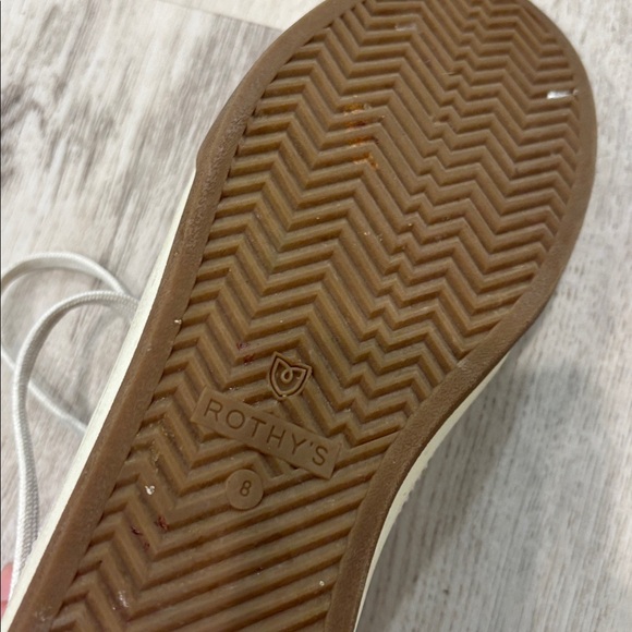 Rothy's Women's lace up lilac Casual Sneakers size 8 - Picture 6 of 8